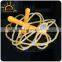 Mixed color glowing jump rope LED skipping rope for night exercise