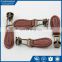 Cheap price leather zipper puller custom leather zipper head
