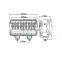 LED auxiliary lights 9inch 108w quad row waterproof IP68 one year warranty