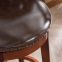 IVSY 7099 Solid Wood Bar Stool Home Bar Chair Hotel Furniture Restaurant Stool 21.5