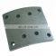 Heavy truck brake lining for 19486 163*17*190mm