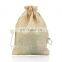 Burlap Fabric Candy Bags Jute Wedding Gift Bag With Drawstring Wedding Party Favor Gift Pouches