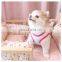 New Fashion Cotton Dog Waistcoat Thin T-shirt Teddy Pomeranian Bichon Chest Muscle Bikini Printed Pet Clothes