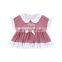 Wholesale Boutique Pink Ruffled Girl Dresses Summer For Casual Wear