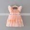 Girls' Dress 2020 Summer Cotton Ruffles Lace Children Clothes Dress