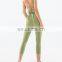 New design tie knot women gym yoga sport workout clothing sets wear