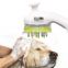 Dog Bathing Tool Pet Shower Sprayer Head and Scrubber