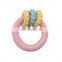 Ring shape dog play toy puppy chew toy for small dogs cute shape and color