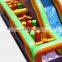 kid china cheap commercial slide inflatable obstacle course with slide