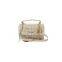 Elegant Women Top Handle Multicolor Tweed Mini Small Cross Body Women Bag with Flap
