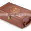 Custom Logo and Color Leather Wine Packaging Box,Faux Leather Boxes