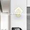 Modern Simple Square Shape LED Acrylic White Wall Lamp for Home Loft Decorative