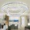 Modern Contemporary Round Pendant Lamp Chandelier Lighting Ceiling Crystal Light