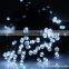 10M72 LED White Battery Operated Connectable String Lights with 8 Functions & Auto Timer