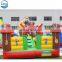 Kids inflatable bouncer commercial inflatable jumping bouncy castle colorful