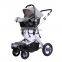 2020 Wholesale cheap new arrival travel system luxury baby stroller 3 in 1 with carrycot and carseat