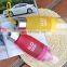 H2O 650ml Water Bottle Plastic Fruit Bottle Drink Outdoor Sports Juice lemon Cup