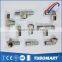 Wholesale DZR HPB58-3A pex pipe coper fitting female threaded elbow with base