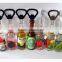 Promotional Custom Liquid Fridge Magnet Wine Bottle Opener