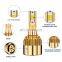 9005 9006 H7 H1 H11 9012 HB5 H4 Double Color LED Headlight Bulbs Kit 76W 3000K 6000K Car Fog Lamp Hi/Lo Beam Light Bulbs Replace