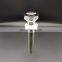Zinc small cap  push down pop up drain waste