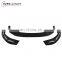 5S G30 G38 glossy/water print material autoparts front lip fit for G30  front bumper body kit for car