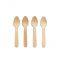 Eco friendly disposable wooden cutlery wooden mini coffee teaspoons