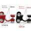 Black and Red Positive Negative Car Battery Terminals Auto Spare Parts Battery Cable Replacement Ends
