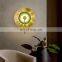 Tonghua Modern Round Glass Shell Metal Plate Wall Lamp Home TV Wall Hotel Corridor Bed Room Simple LED Light