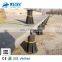 Adjustable plastic pedestal paving stone tile, wood deck joist systems