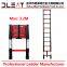 New Color Dleat 3.2m Single Aluminum Telescopic Ladder With EN131