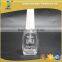 14ml clear nail polish glass bottles with plastic cap