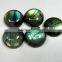 Labradorite 20x20 mm Round Cabochon