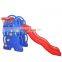 Baby Plastic castle slide and swing play set mini slide and swing