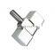 JL206-1 Wholesale Bright Chrome Plated Cabinet Stainless steel Screw Bolt Hinge