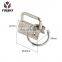 Concise design Metal Split Ring 32mm Key FOB Hardware