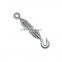 Rigging Screw Double Hook Galvanized Kinds Of M25 Stainless Steel Turnbuckle