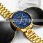 NIBOSI Gold Watch Mens Watches Top Brand Luxury Sport Quartz Clock Waterproof Military Wrist Watch Men Relogio Masculino Saat
