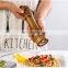 Amazon Hot Sale Pepper Mills Wood Salt Grinder Manual Kitchen Pepper Mill