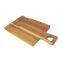 Acacia Wood Paddle Cutting Board Chopping Block With Handle Kitchen Fruit Charcuterie Cheese Pizza Serving Tray Board Natural
