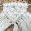 Seagrass Belly Basket, Woven Seagrass Straw Wicker Belly Basket Decorated with Macrame Garland Wholesale