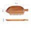 Hot Sale Decor Leaf shaped wooden Platter Cheap Wholesale Customized Size Decor Tray Table Vietnam Supplier