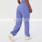 Custom Workout Adjustable Blank Jogger Pants Women Side Pockets Gym Sports Leggings