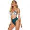 New Style Printing Swimwear Triangle Sexy Women Bikini