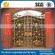Reliable Quality Single Swing Modern Wrought Iron Gate
