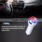 Custom logo fast charging Dual USB phone car charger for mobile phone
