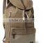 Vintage Men Canvas Knapsack Casual Rucksack travel backpack