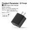 1a1c Output Us Plug 20W Fast Power Adapter 5V 3A, 9V 2.22A USB Transformer 12V 1.67A Type C Mobile Phone PD Charger