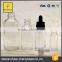 wholesale glass bottles 30ml frosted glass bottle with dropper with childproof evident cap 10ml 30ml 60ml 120 clear glass bottle