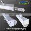 4ft 8ft 180lm/w dali dimming optional tri-proof led linear lights fixture for shopping mall